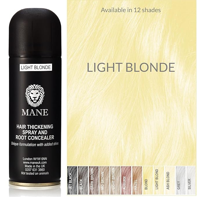 Mane Hair Thickening Spray Duo Pack 6.76 fl oz (Light Blond)