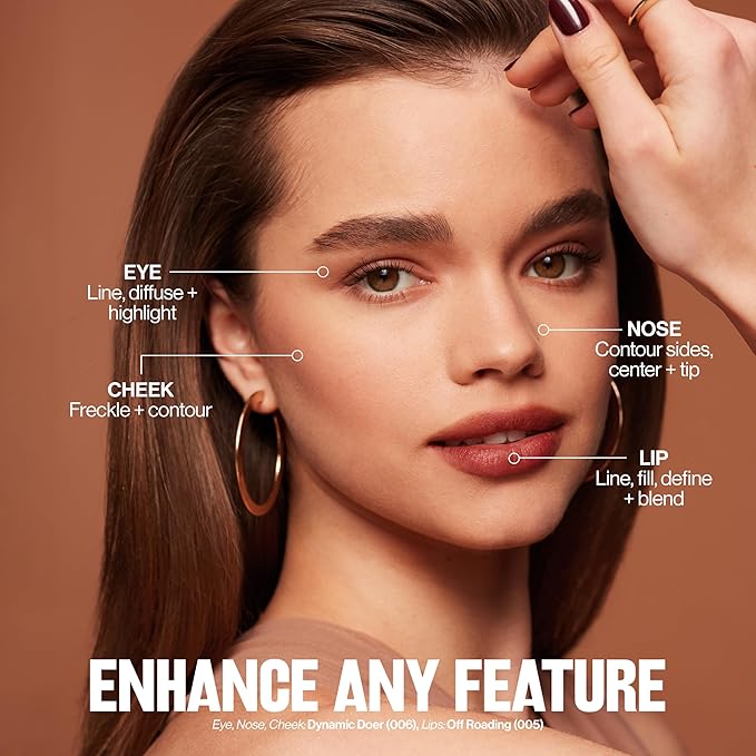 Revlon ColorStay Multi-Liner, Creamy Formula, Multiuse For Lips, Eyes & Face, Stocking Stuffer for Women, 002 Dallying