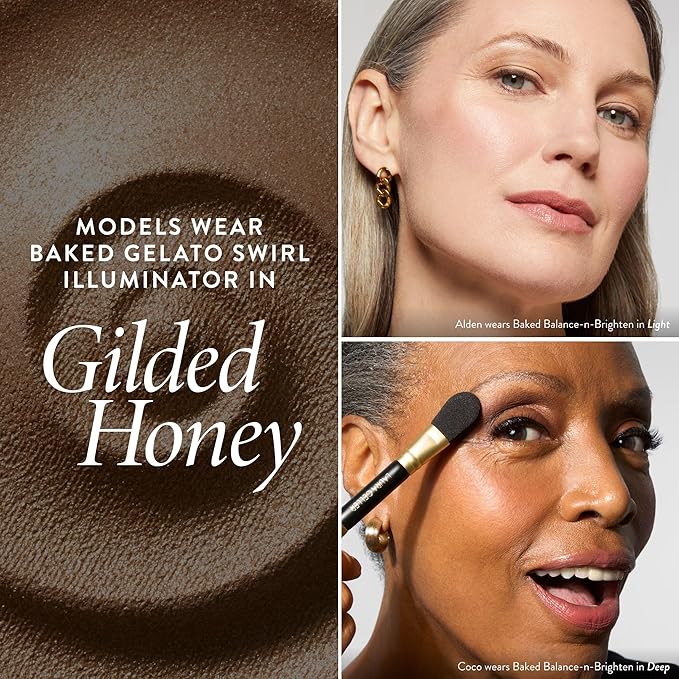LAURA GELLER NEW YORK Baked Gelato Swirl Illuminator, Gilded Honey - Back from the Vault
