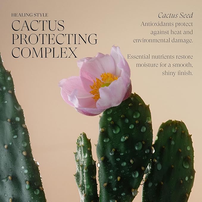 L’ANZA Healing Style Beach Spray with Medium Hold Effect, Eliminates Frizz, Detangles and Boosts Hair's Shine, With UV and Heat Protection to Prevent Sun and Styling Damage (3.4 Fl Oz)